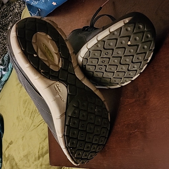 Clark's Waterproof Wave Walk Navy Blue Size 9 - Picture 5 of 5